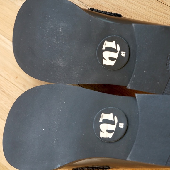 NO IDEA Black Wide Dough Loafers - Picture 5 of 7